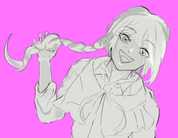 Random character inspired by Arwin (Miss Not So Sidekick)